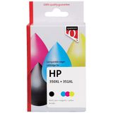 Inktcartridge quantore hp 350xl 351xl cb336 cb338 | Pak a 2 stuk