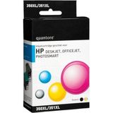 Inktcartridge quantore hp 350xl 351xl cb336 cb338 | Pak a 2 stuk