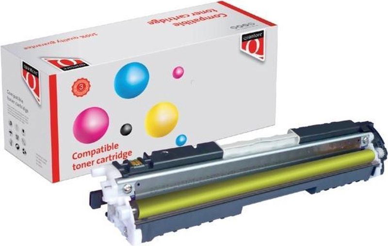 Quantore - Tonercartridge - Geel - Alternatief tbv HP CF352A