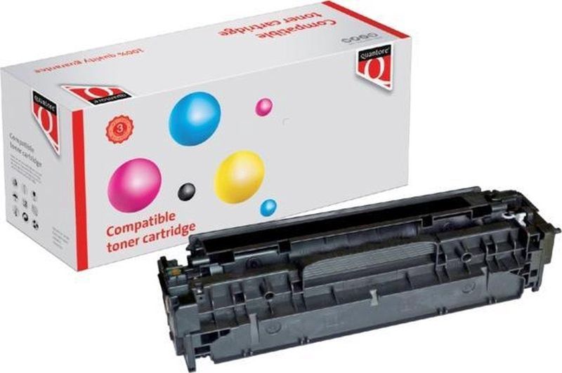 Quantore - Tonercartridge - Zwart - Alternatief tbv HP CF380X - Tot 4400 pagina's