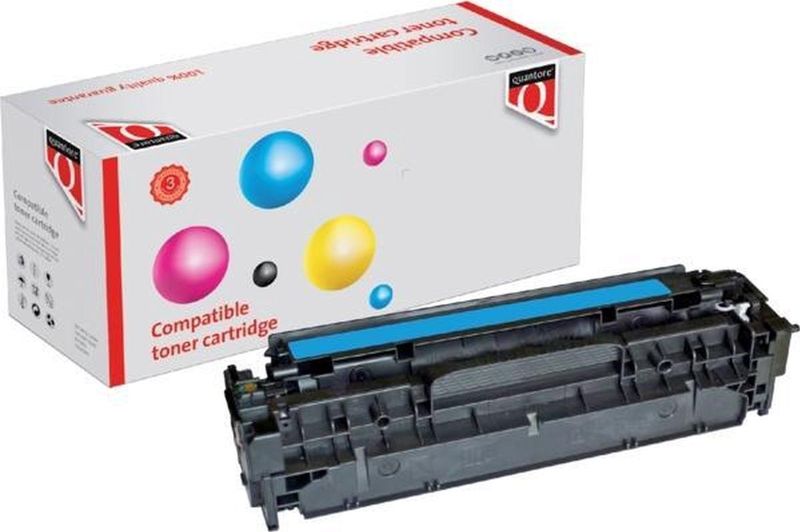 Quantore - Alternatieve Tonercartridge - Blauw - Voor HP CF381A