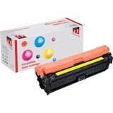 Quantore - Tonercartridge - Geel - Alternatief voor HP CE342A