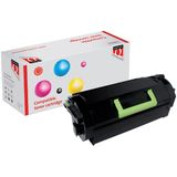 Quantore - Tonercartridge - Zwart - Alternatief voor Lexmark 52D0HA0 - 25000 pagina's