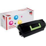Quantore - Tonercartridge - Zwart - Alternatief voor Lexmark 52D0HA0 - 25000 pagina's
