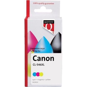 Quantore - CL-546XL - Inktcartridge - Multicolor - Alternatief voor Canon