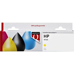 Inktcartridge quantore hp 971xl cn628cn geel | 1 stuk