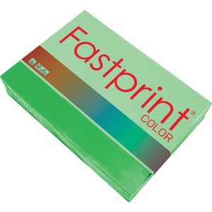 Kopieerpapier Fastprint A4 80gr Grasgroen 500vel