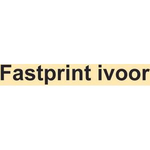 Fastprint - Kopieerpapier - Ivoor - A4 - 80 gram - Pak à 500 vel