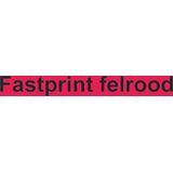 Fastprint - Kopieerpapier - Felrood - A4 - 160 gram - Pak à 250 vel