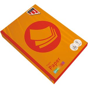 Quantore - Colour - Kopieerpapier A4 80gr - Oranje - 500 Vel