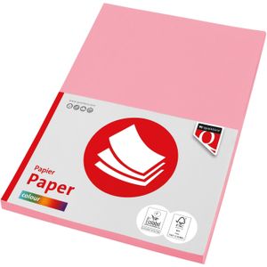 Quantore - Colour A4 - Kopieerpapier - Roze - 160 gram - 50 vel
