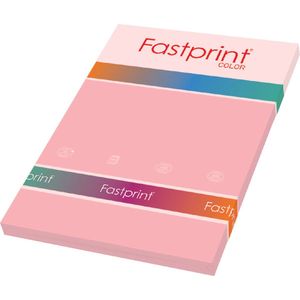 Kopieerpapier Fastprint A4 160gr roze 50vel