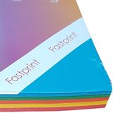 Fastprint - A4 - Kopieerpapier - 80 gram - 5 Felle Kleuren - 250 Vel