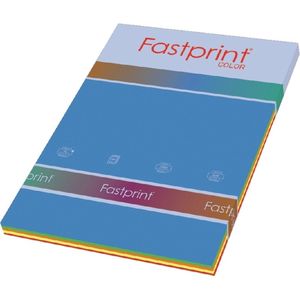 5 Felle kleuren 250 vel A4 80 gram Fastprint 129439