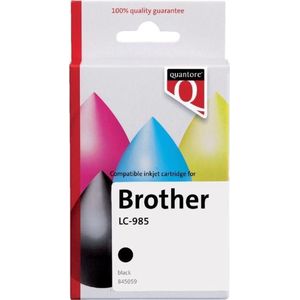 Inktcartridge Quantore alternatief tbv Brother LC-985 zwart