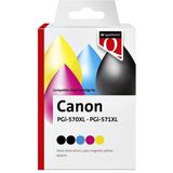 Quantore - Inktcartridge Alternatief - 2x Zwart - 3x Kleur