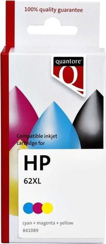 Quantore - C2P07AE 62XL - Inktcartridge - Multicolor