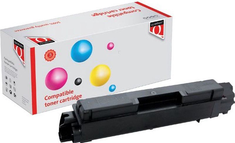 Quantore - TK-5140K - Toner - Zwart - Alternatief voor Kyocera