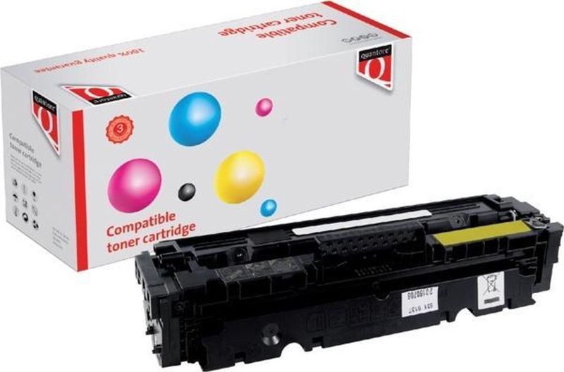 Quantore - Alternatief Tonercartridge - Geel - Geschikt voor HP CF412A