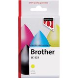 Inktcartridge quantore brother lc-223 geel