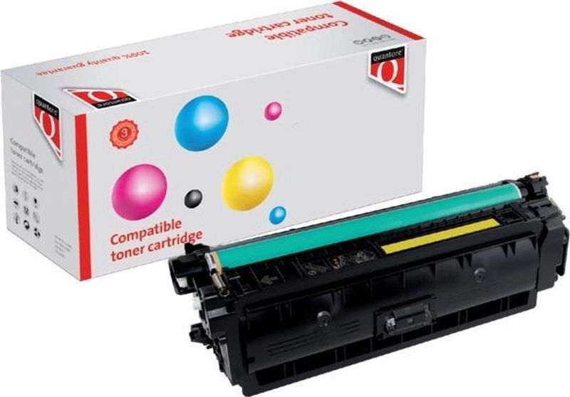 Quantore - Tonercartridge - Geel - Alternatief voor HP CF362A - Tot 5000 pagina's