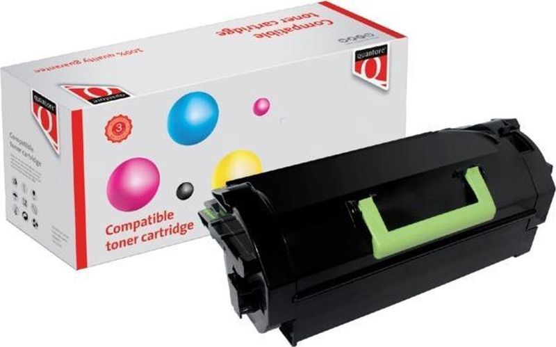 Quantore - 52D2000 - Tonercartridge - Zwart - Alternatief voor Lexmark