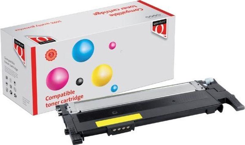 Quantore - Tonercartridge - Geel - Alternatief voor Samsung CLT-Y404S
