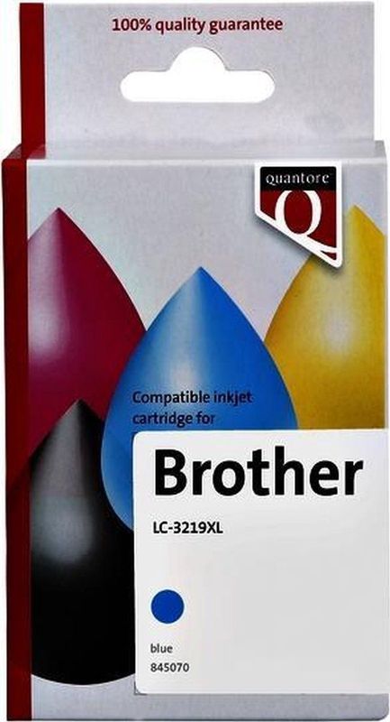 Quantore - LC-3219XL - Inktcartridge - Blauw