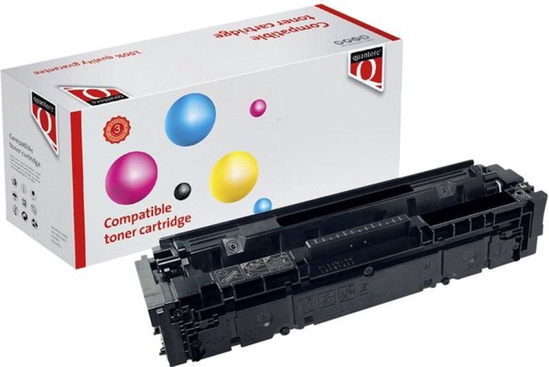 Quantore - CF540X - Tonercartridge - Zwart - Alternatief voor HP