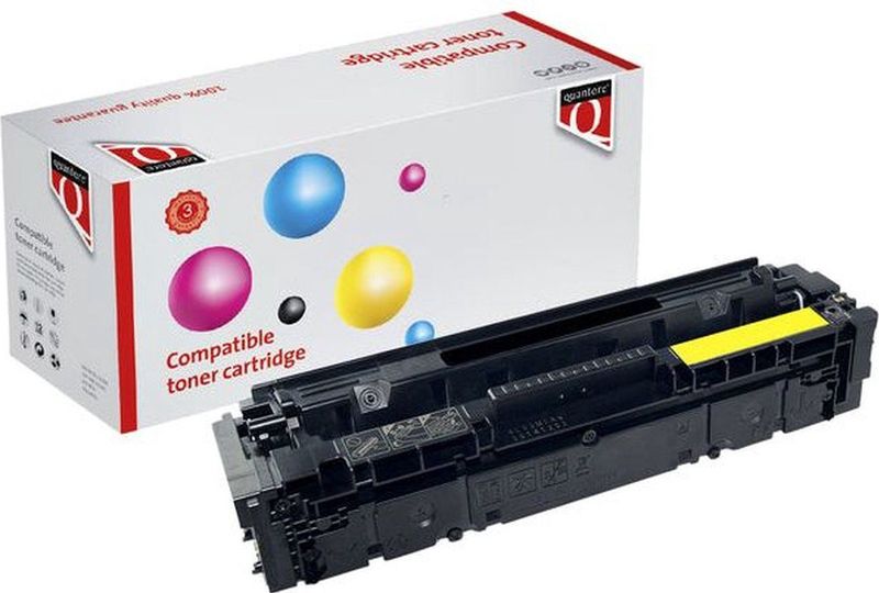 Quantore - Tonercartridge - Geel - Alternatief voor HP CF542A - Tot 1300 pagina's