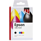 Inktcartridge Quantore Epson T3357 zwart + 3 kleuren