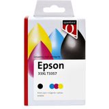 Quantore - T3357 - Inktcartridge - Zwart - Alternatief voor Epson