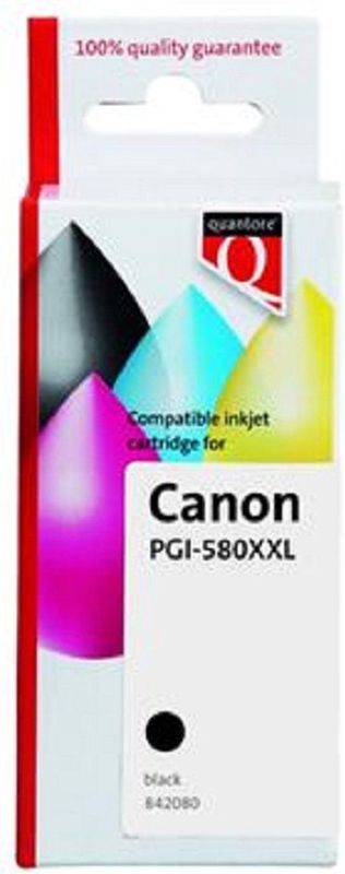 Inktcartridge Quantore Canon PGI-580XXL pigment zwart