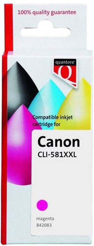 Quantore - Alternatief Inktcartridge - Rood - Geschikt voor Canon CLI-581XXL