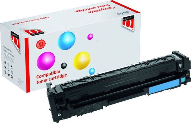 Quantore - CF531A - Tonercartridge - Blauw - Alternatief voor HP 205A