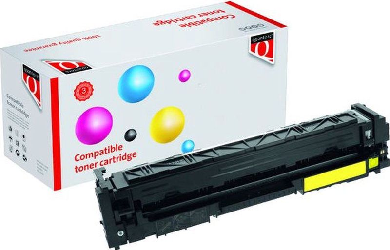 Quantore - CF532A - Tonercartridge - Geel