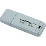 USB-stick 3.0 Quantore 256GB zilver