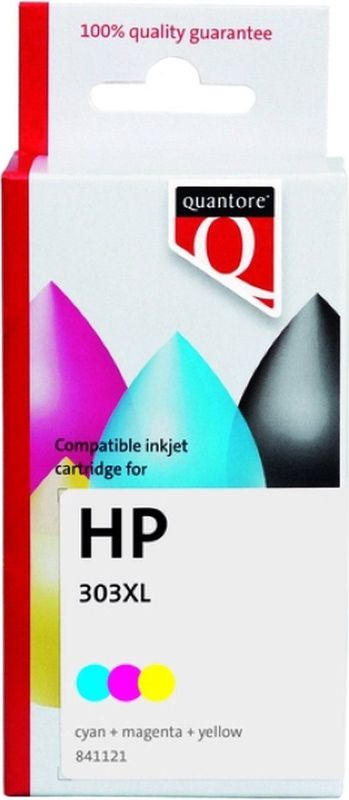 Quantore - Inktcartridge - Kleur - Alternatief tbv HP 303XL - 1 Stuk