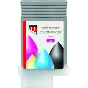 Quantore - PFI-107 Inktcartridge - Rood - Alternatief voor Canon