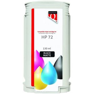 Inkcartridge Quantore alternatief tbv HP 72 C9403A mat zwart