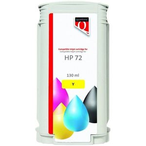 Inktcartridge Quantore alternatief tbv HP 72 C9373A geel