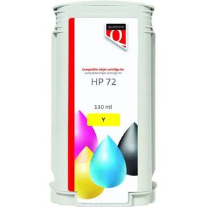 Inktcartridge Quantore alternatief tbv HP 72 C9373A geel | 12 stuks