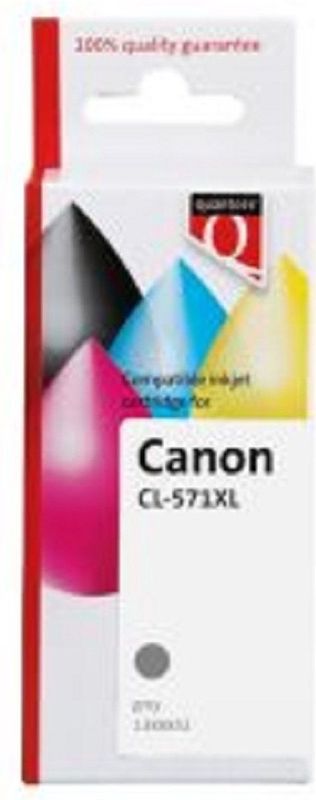 Quantore - Alternatief Inktcartridge - Grijs - Geschikt voor Canon CLI-571XL
