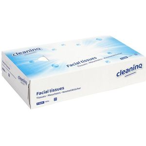 Cleaninq - Facial Tissues - Wit - 2-laags - 100 stuks