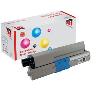 Toner Quantore alternatief tbv Oki 46508712 zwart