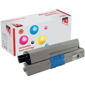 Toner Quantore alternatief tbv Oki 46490608 zwart