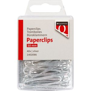 Paperclip 50mm Zilver, 100st.