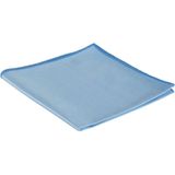 Glasdoek Cleaninq microvezel 40x40cm blauw 3 stuks