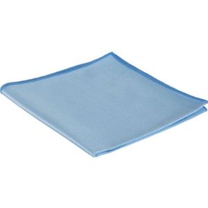 Glasdoek cleaninq microvezel40x40cm blauw