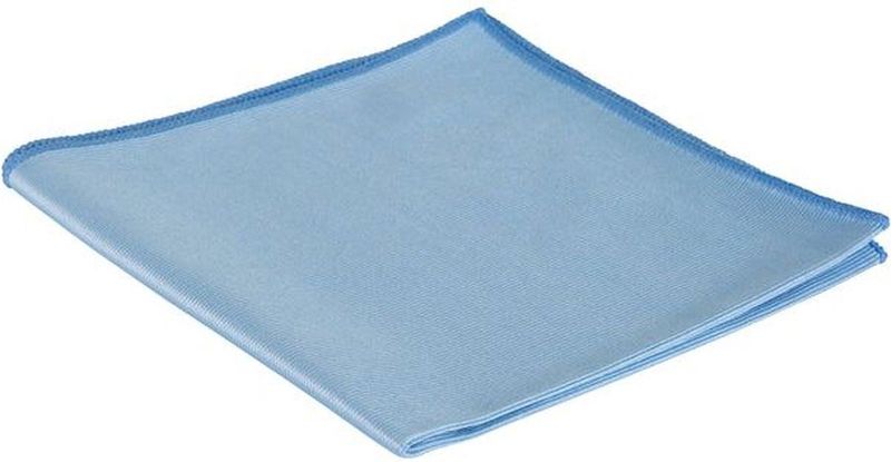Glasdoek Cleaninq microvezel 40x40cm blauw 3 stuks